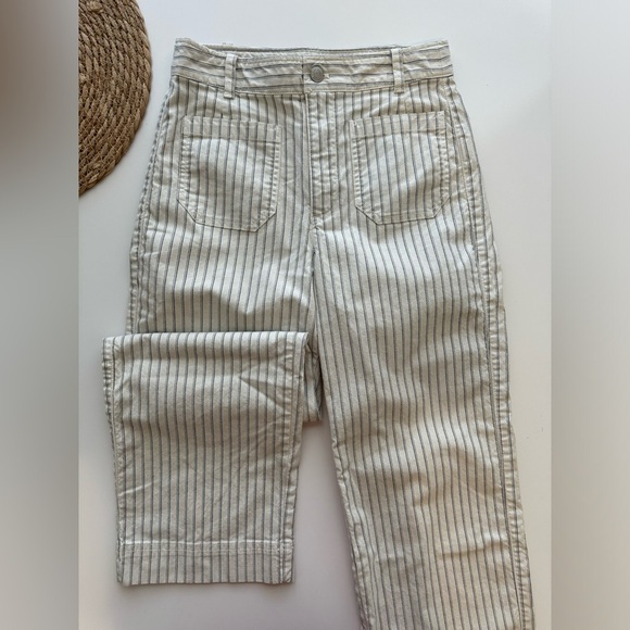 Gap High Rise Mariner Cheeky Straight Crop Jeans, sz 4‎ - Picture 1 of 9